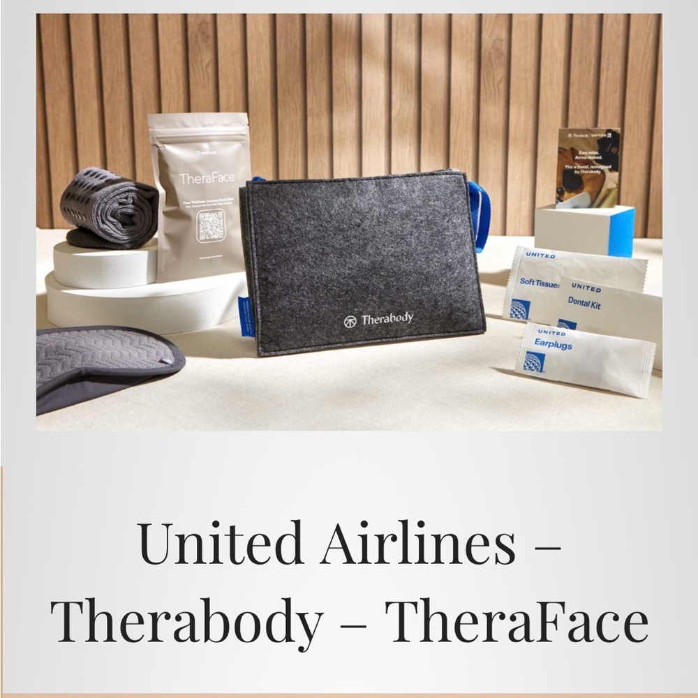 United Therabody new unused and unopened toiletry kit